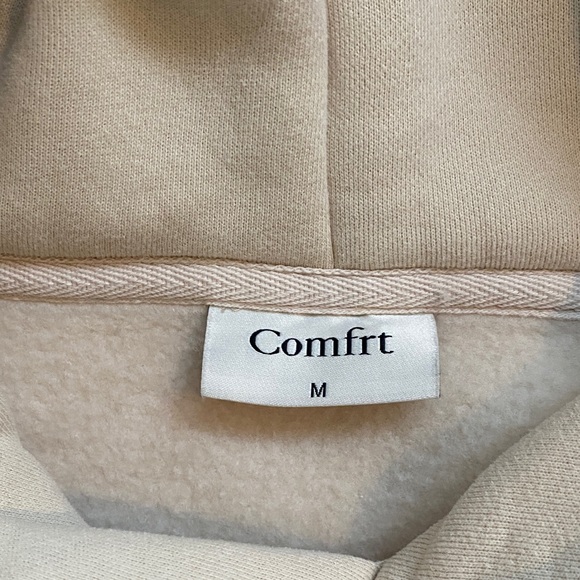 Comfrt Beige Hoodie and Sweatpants Set - Unisex - Picture 16 of 16